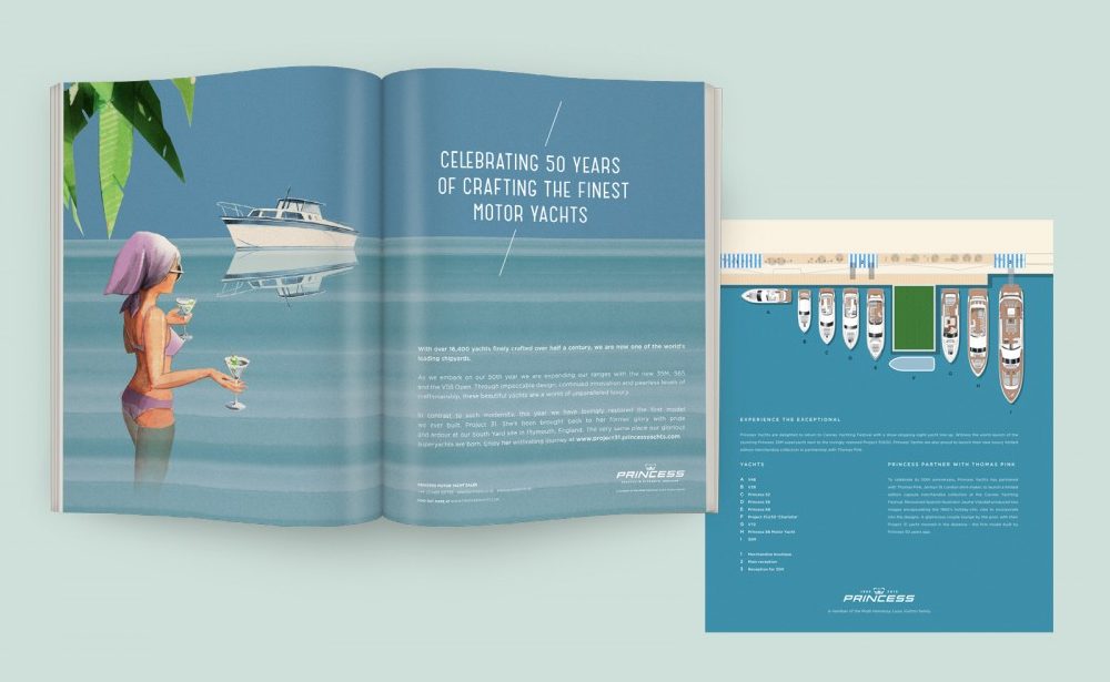 Princess Yachts Identity
