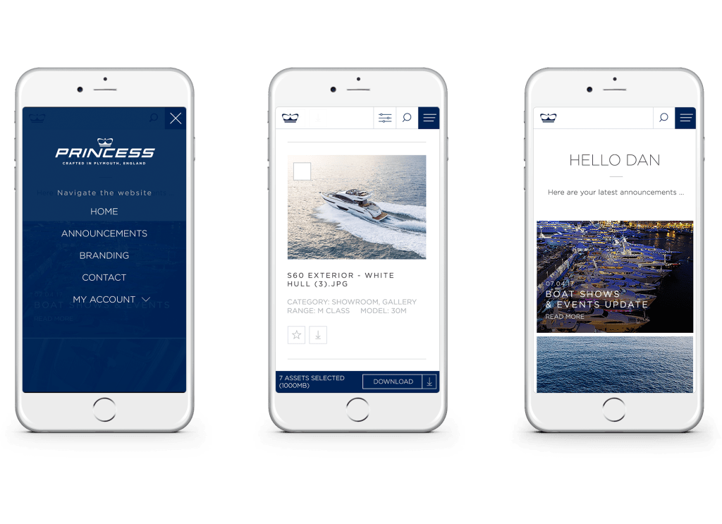 Princess Yachts Campaigns