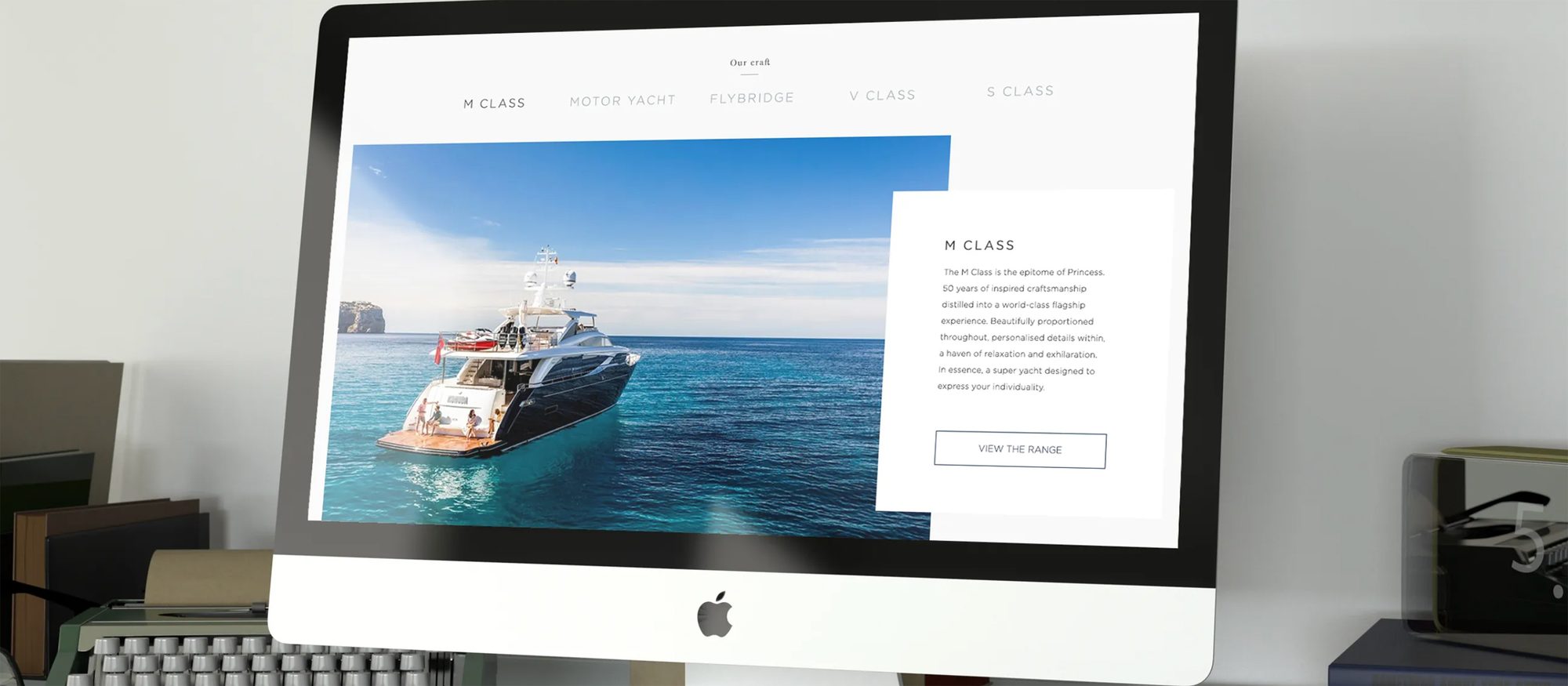 Princess Yachts Identity